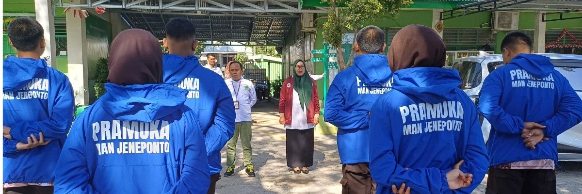Kepala MAN Jeneponto Lepas Pramuka Ambalan Mattewakkang–Karaeng Binamu, Siap Ukir Prestasi di Perkemahan Pramuka Madrasah Sulsel 2026